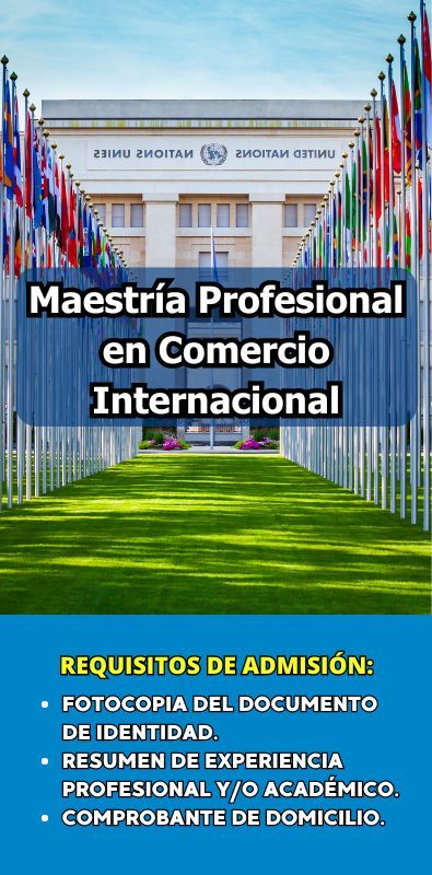 Maestria en Comercio Internacional