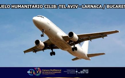 Vuelo Humanitario tel Aviv - Lárnaca / Bucharest